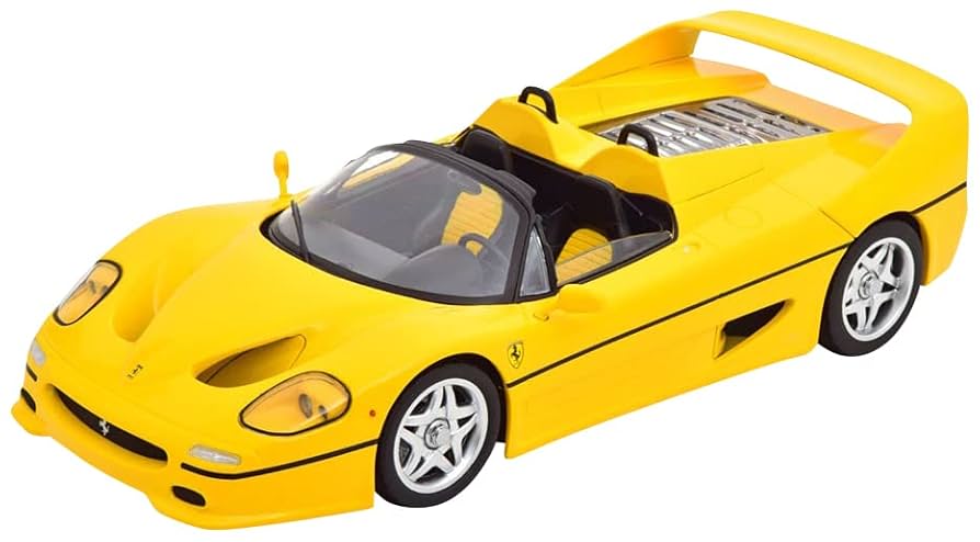 Ferrari F50 スケールモデル Ferrari F1-75 シャルル・ルクレール モデルカー 1:8スケール